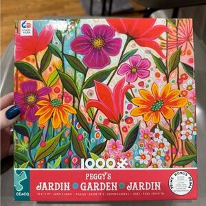 Ceaco Peggy's Garden Puzzle - 1000 Pieces